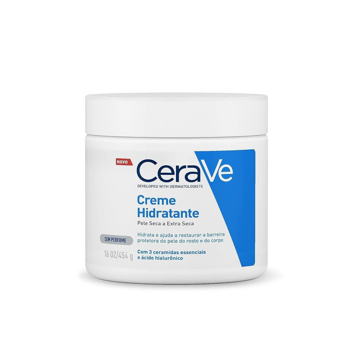 Creme Hidratante Corporal com textura Cremosa e Ácido Hialurônico 454g