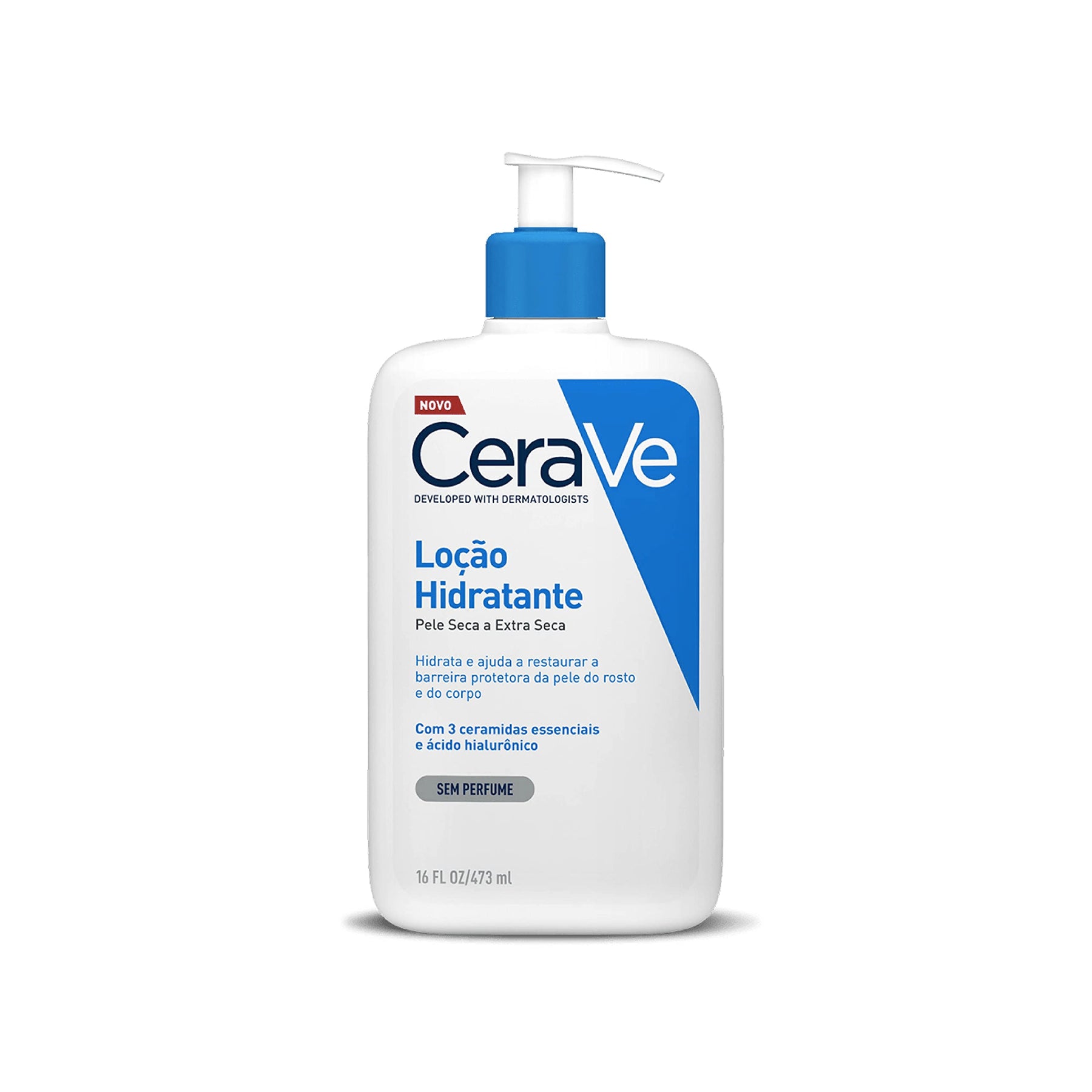 Loção Hidratante Corporal com textura Fluida e Ácido Hialurônico 473ml